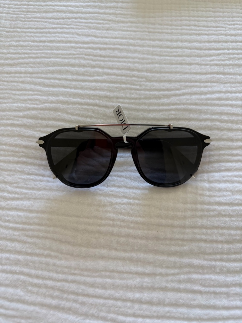 New Dior Black & Silver Sunglasses (SUITRIXR 10A0) - Picture 2 of 7